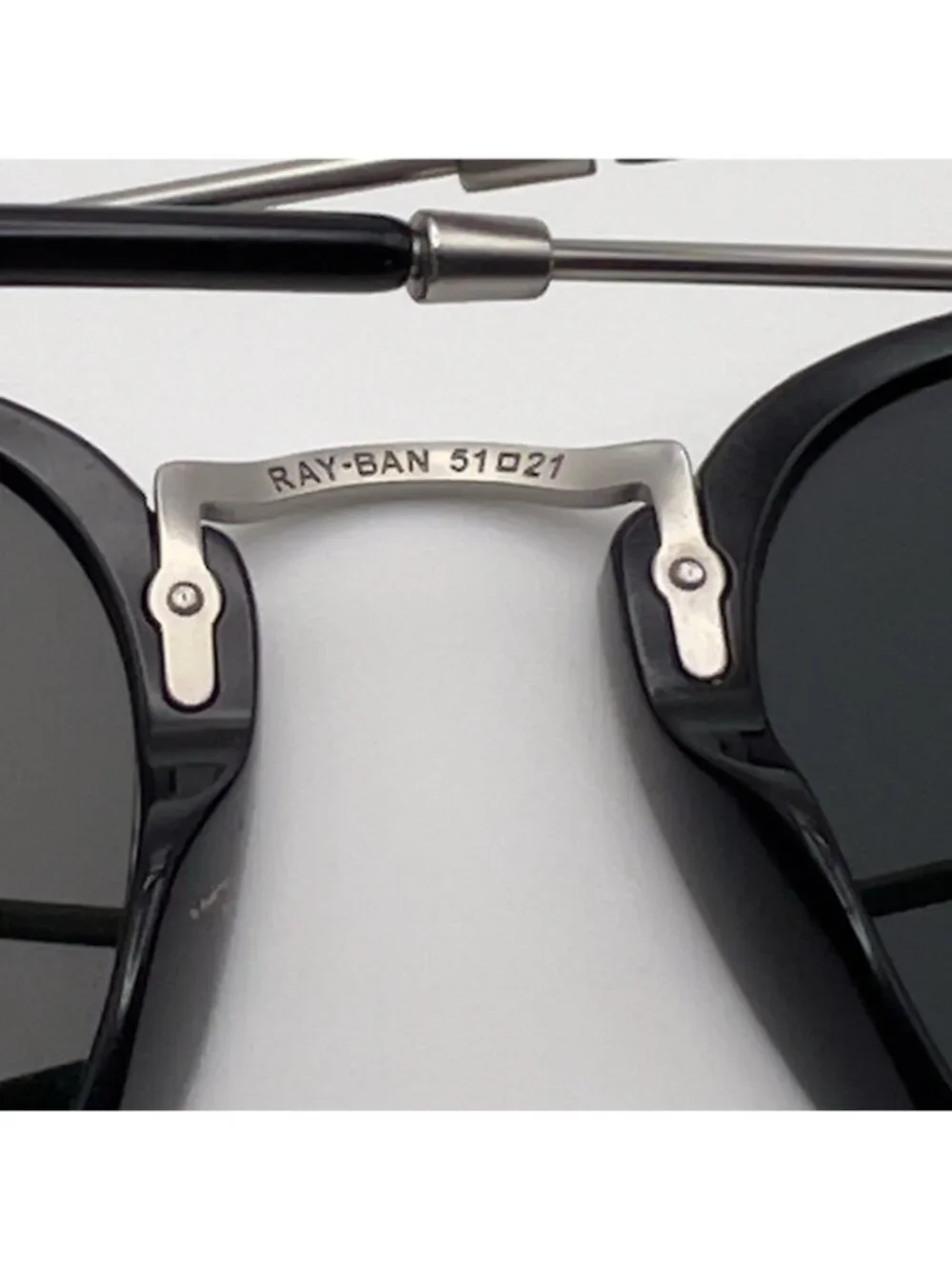 Ray-Ban RB2448-N 901 Sunglasses Frames Horn Rim Black Silver 51 21-150 Case